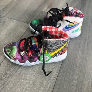 Nike Multicolor High-Top Sneaker.              LeBron James